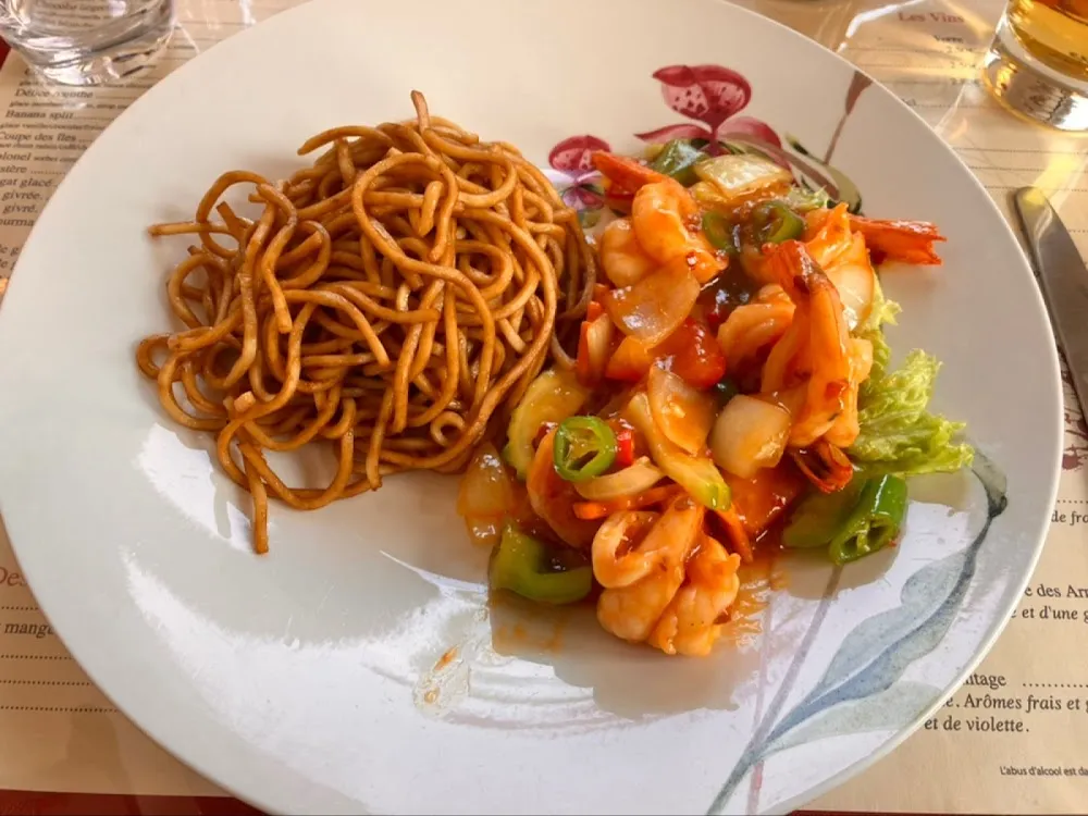 Crevettes Sautées Sauce Piquante